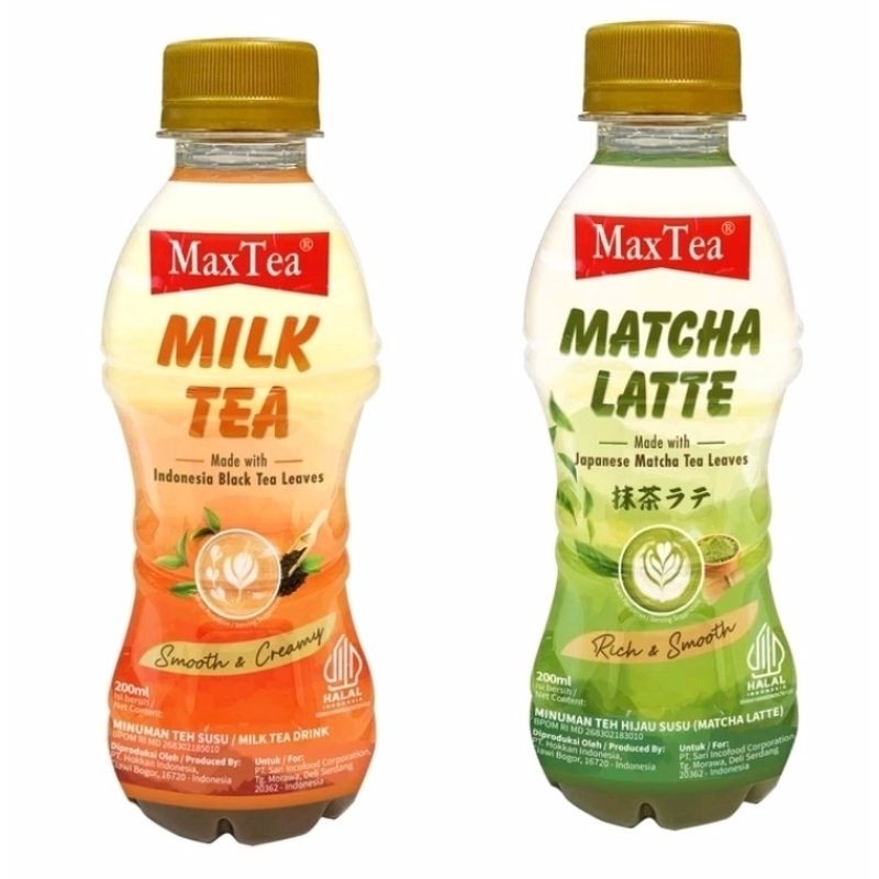 

MaxTea teh susu botol 200ml