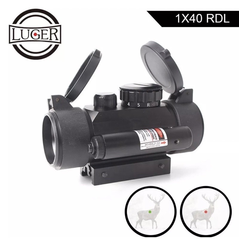 PROMO RAMASHOP TERLENGKAP- NEW - Teleskop Bushnell/GSR/HAKKO/RED DOT RDL - 1x40 red dot -Titik Merah