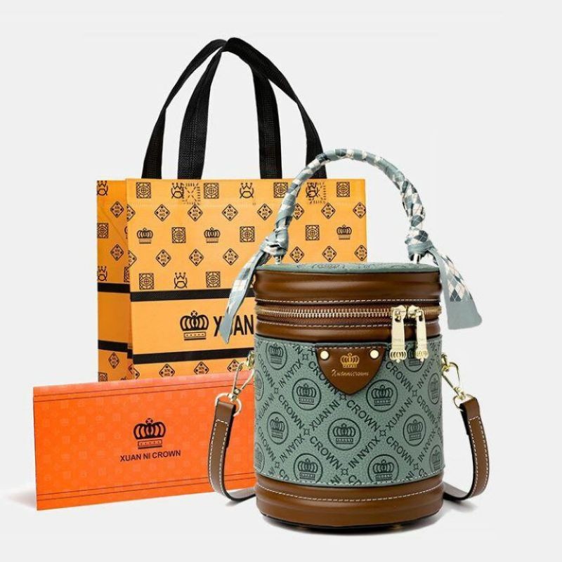 Tas Sling Bag Tabung Xuan Ni Crown Paper Bag + Sertifikat JTF616
