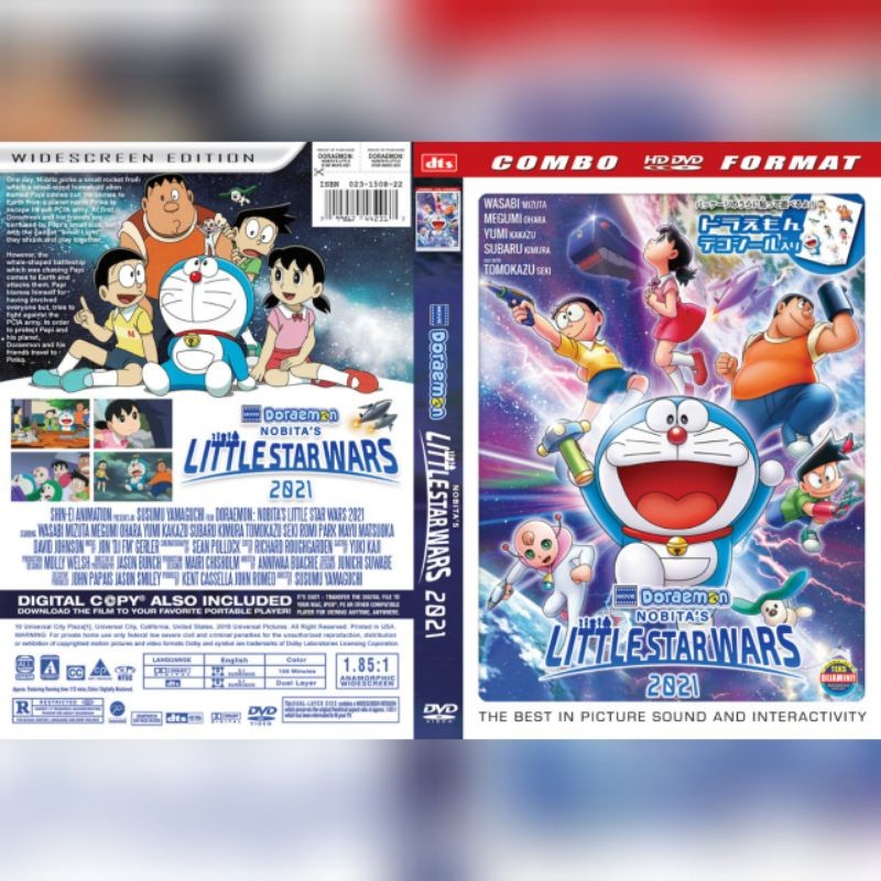 Kaset Film Animasi DORAEMON THE MOVIE : Nobita's The Little Star Wars - 2022 - HD Quality