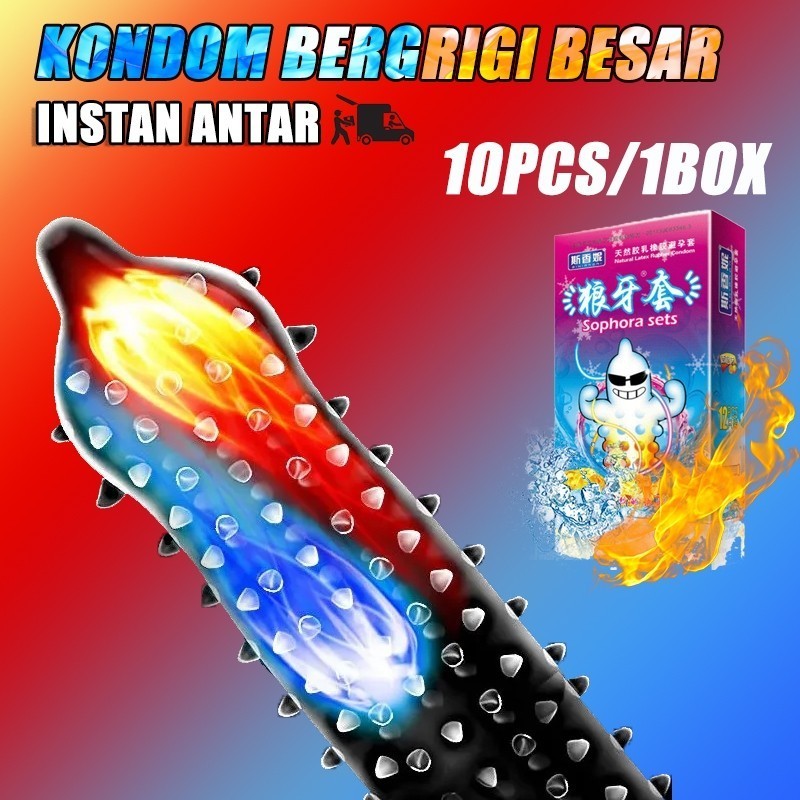 Promo Ugal-Ugalan (BISA COD)~ Kondom sutra bergerigi kondom gerigii besar tahan lama kondom gerigii 