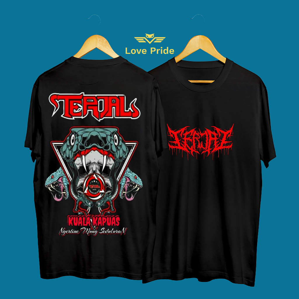 Kaos Tshirt Baju Distro PSHT Terjal Kuala Kapuas Terate Jalanan Premium Terbaru