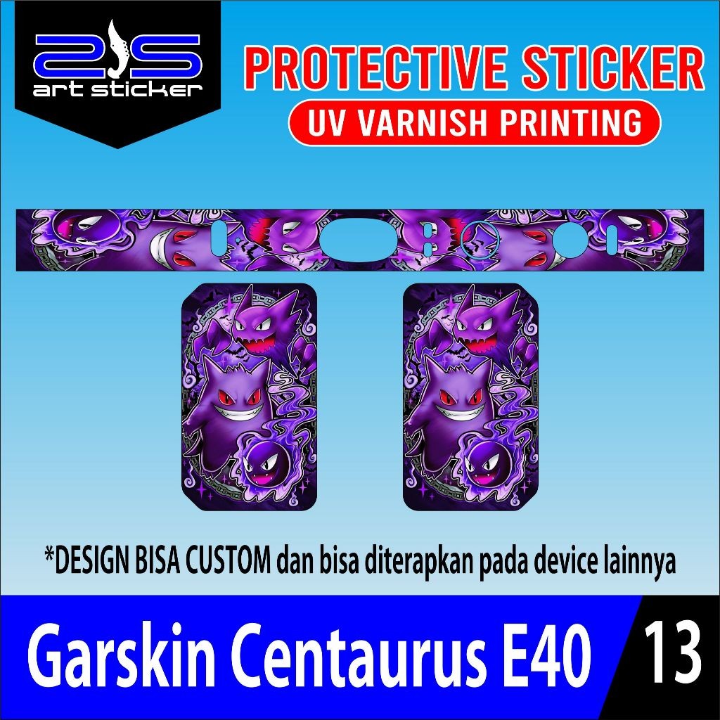 

PROMO Stiker E40 Pokemon UV Varnish Printing