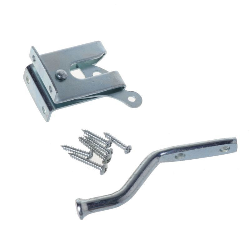 Grendel Slot Kunci Pintu Pagar Taman Otomatis Bahan Baja Electroplated - 99_Market