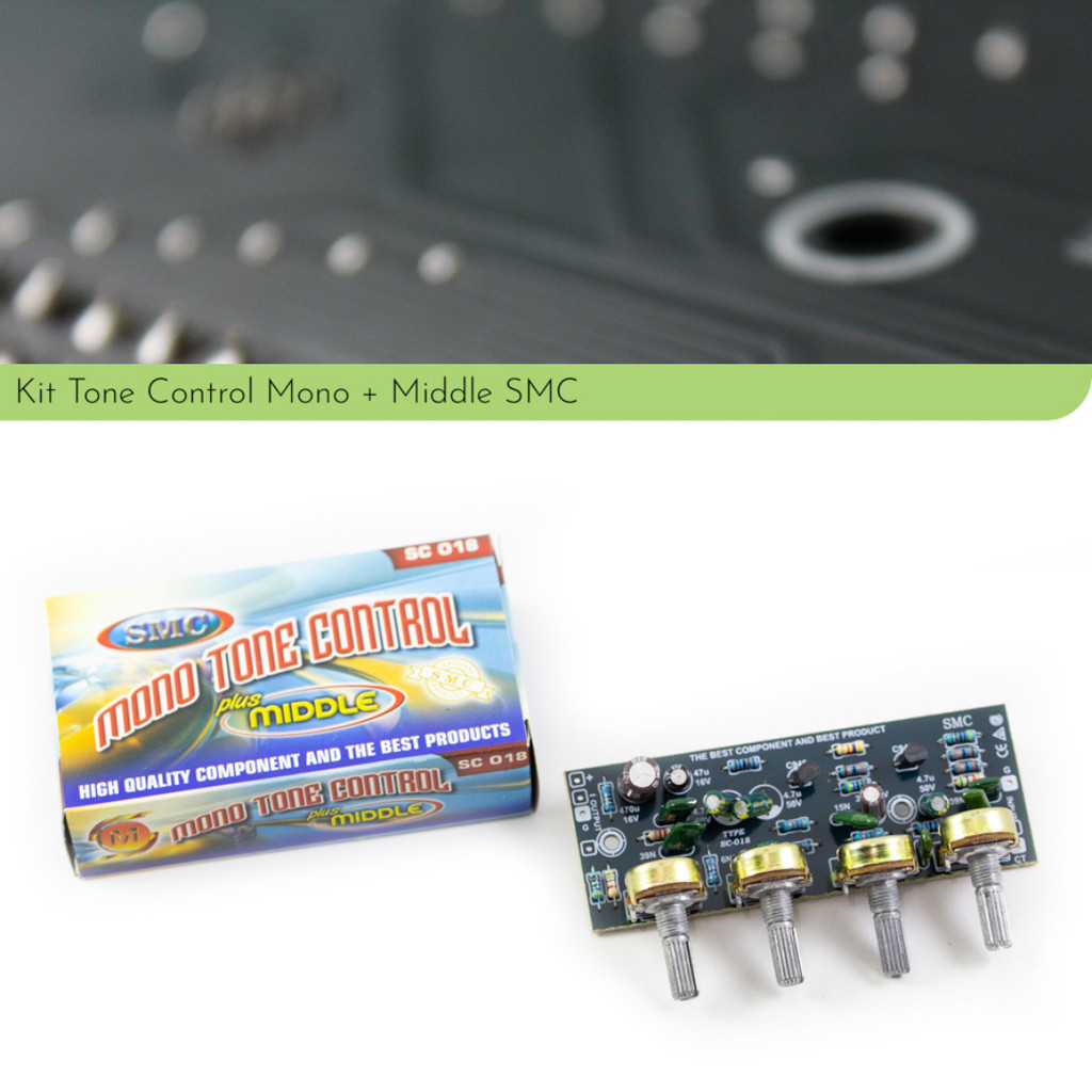 Kit Rakitan Tone Control Mono + Middle SMC SC018 by SMC