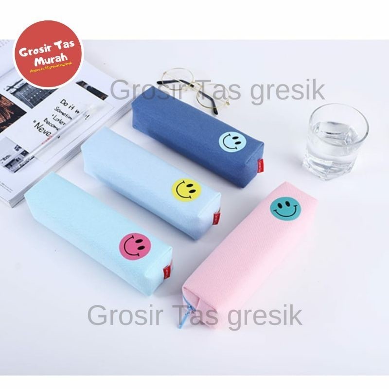 

MURAH COD Tempat Pensil Tabung Smile FREE ONGKIR