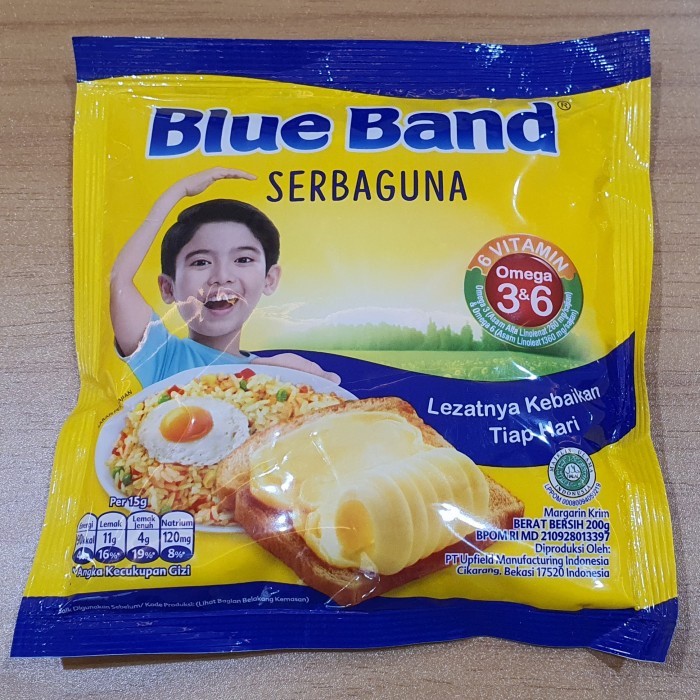 

Margarine Sachet Blueband Serbaguna 200gr