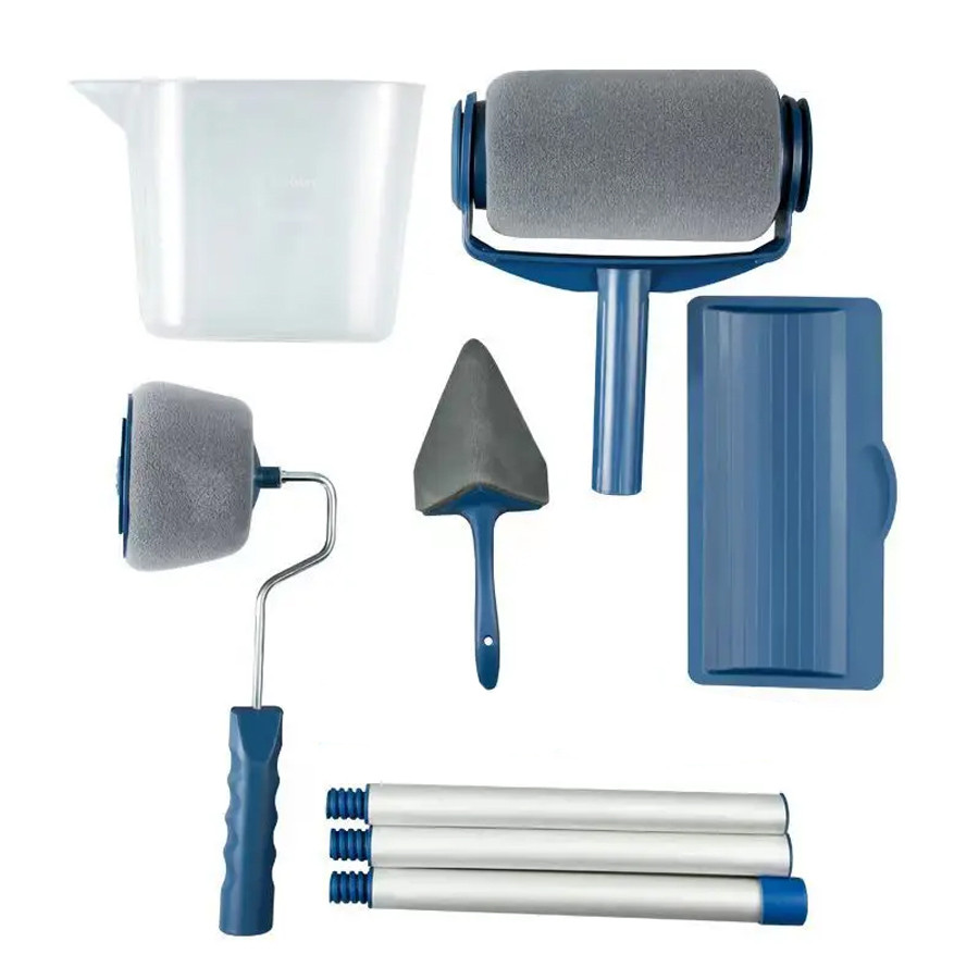 

Profesional Wall Paint Roller Set Multifunctional Clean-cut Edger Painting Rolling Brush For Wall Painting Treatment Tools