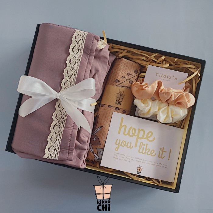 

Aksesoris Decor - [aikshop20_store] Kikoochi Aisha - Hadiah Kado Ulang Tahun Mukena Wanita Istri Hampers - Ungu