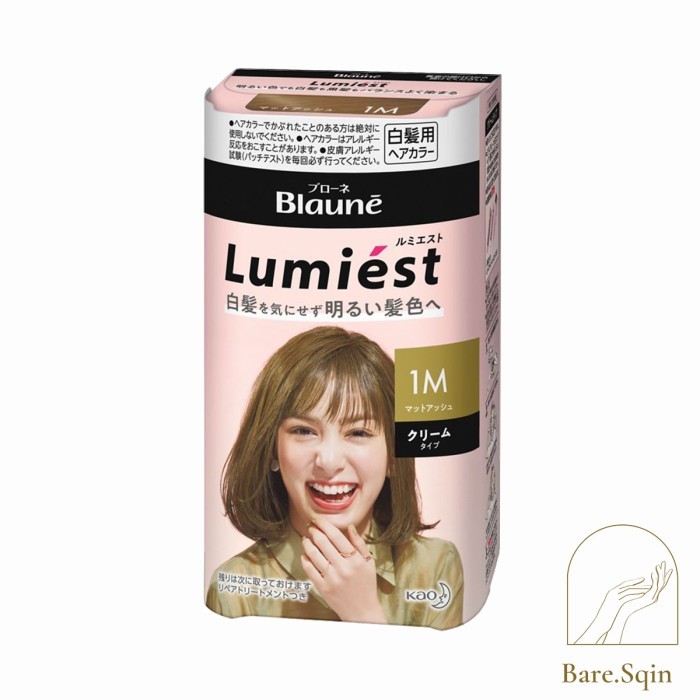 Liese Blaune Lumiest Hair Color (Penutup Uban) Semir Rambut - 1M Matt Ash
