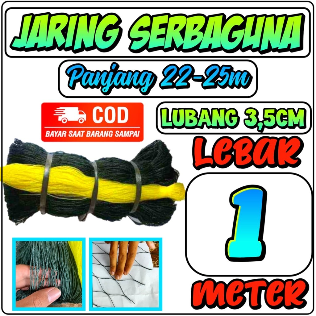 Jaring Kandang Ayam Jaring Ayam Lebar 1 Meter X Panjang 25 Meter