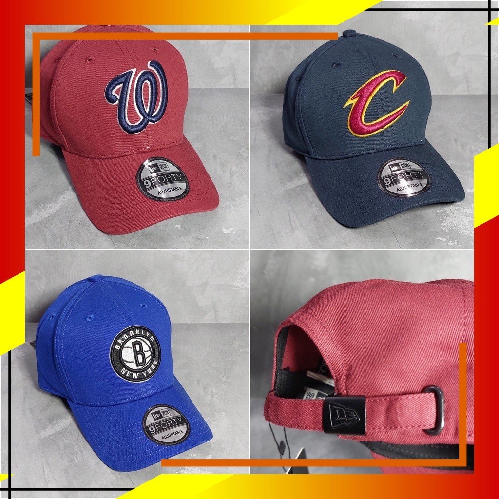 COOLTUF-Baseball Cap Premium New Era NBA Brooklyn Topi Bisbol 9Forty