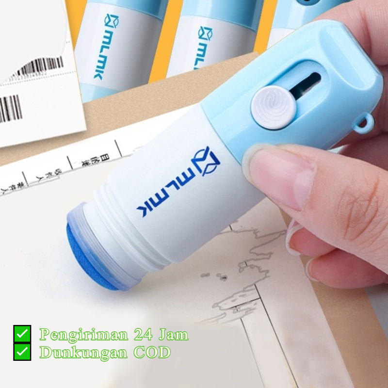 

[K.Anissa] Pengiriman 24 Jam ✅ Box Opener Roller Stamp Cutter / Pembuka dan Penghapus Resi Paket