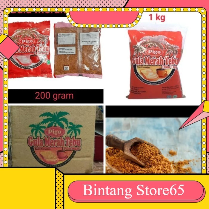 

Gula aren bubuk PIGO (palm sugar) / Pigo Palmsuiker / Gula Palem 200gr