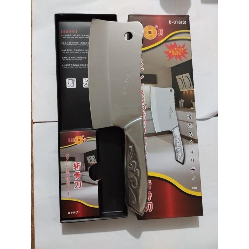 pisau cincang daging pisau stainless pisau tulang pisau daging tebal pisau dapur pisau golok