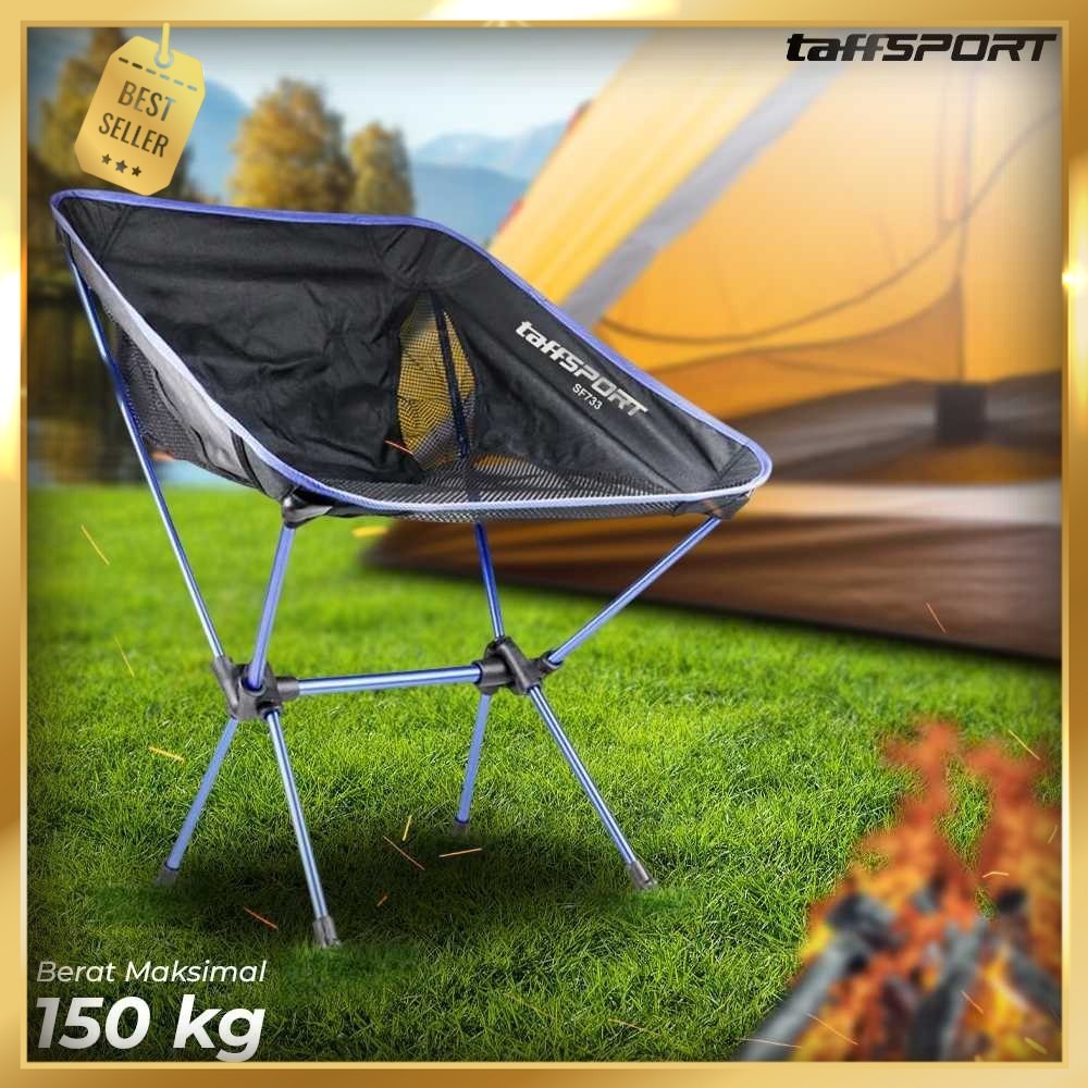 TaffSPORT Kursi Lipat Memancing Folding Fishing Chair - SF733