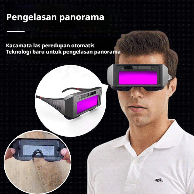 【Autentik】Kacamata las/kacamata las otomatis/kacamata las keren