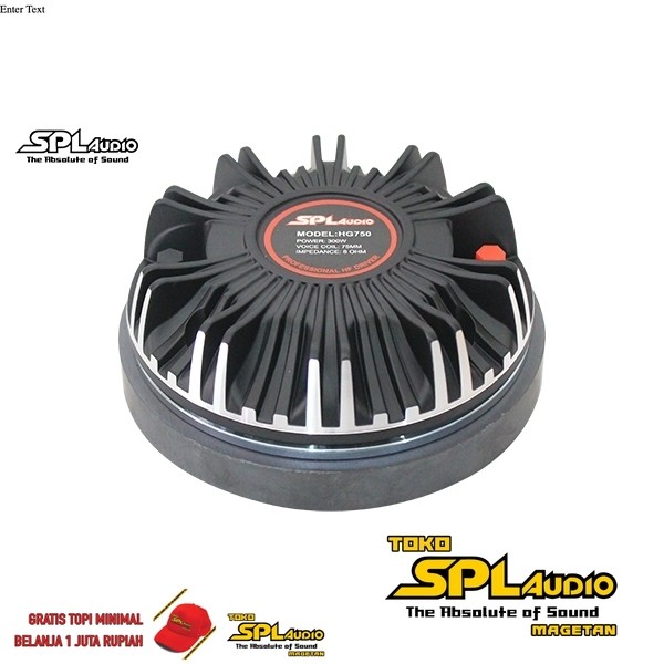 SPL Audio Driver Tweeter HG750-HG-750