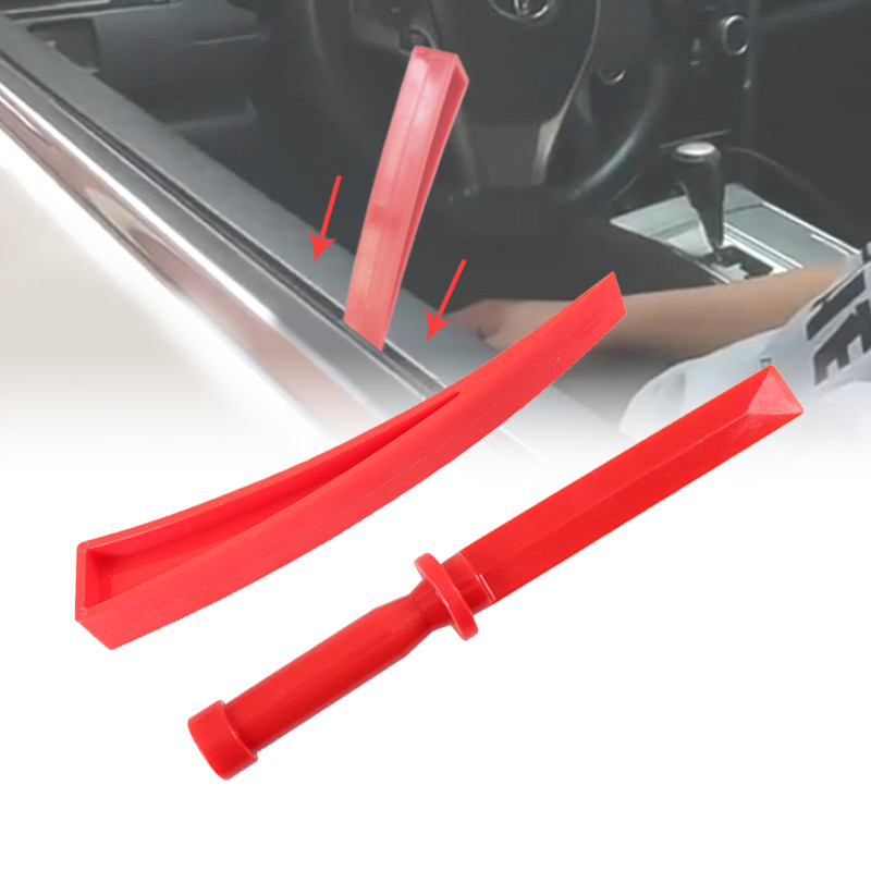 PDR Tool Kit Mobil - Alat Wedges Plastik Penghapus Penyok Body Lem Sekop Repair