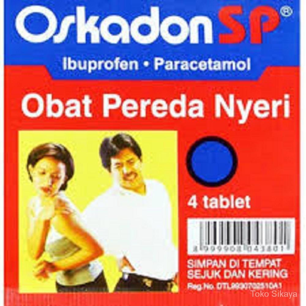 

Oskadon SP 1 Strip 4 Tablet Obat Pereda Nyeri Pinggang Box Dus Pak
