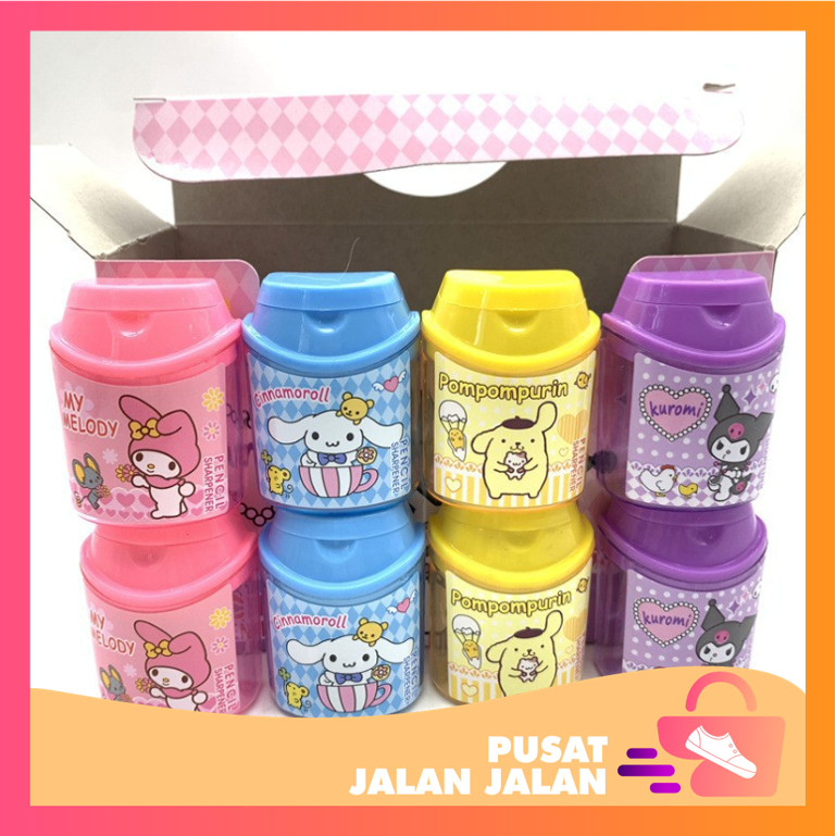 

PJJ - S6398 Peraut Pensil 2 Lubang / Alat Sekolah Peraut Pensil Anak / Pencil Sharpener Motif Karakter / Rautan Pensil Unik Lucu