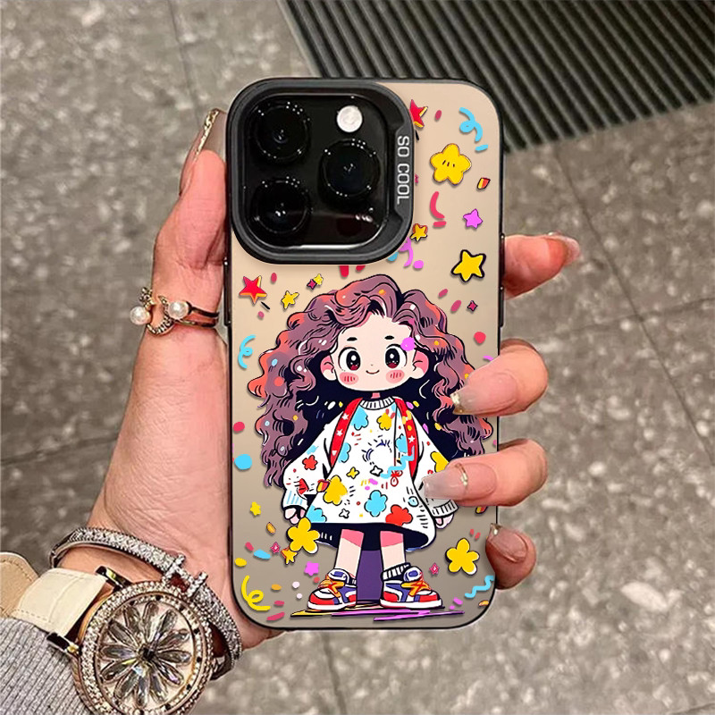 CYK iPhone CASE Lucu Casing Untuk iPhone 11 12 13 14 15 16 16pro PlusProMax 8 7Plus SE X XS XR XS Ma