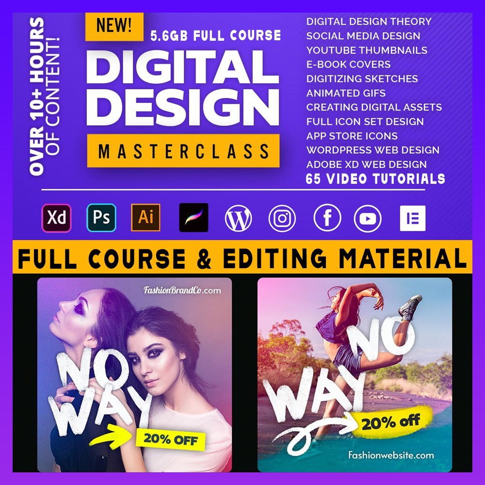 

NS Digital Design Masterclass For Graphic Designers | Full Video Course