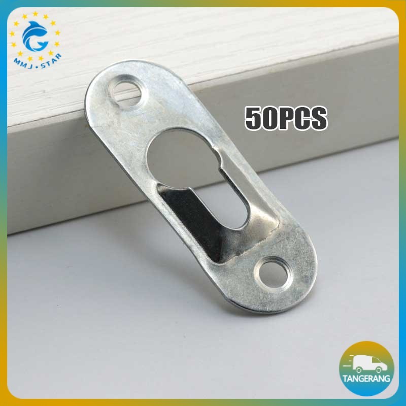 50PCS Gantungan Pigura Dinding / Plat Pigura Besar / Hook Pigura Oval