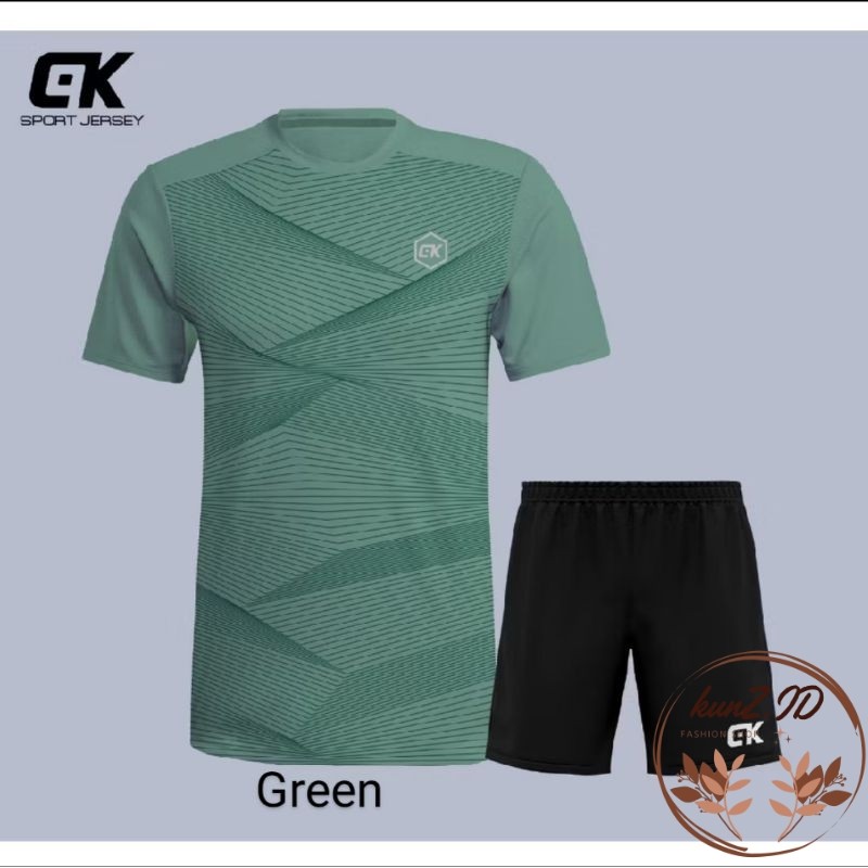 PROMO Baju Setelan Olahraga CK Sport Printing Kaos dan Celana Dewasa Premium Pria Wanita COD