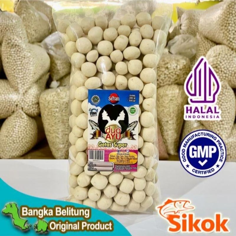 

snack / kerupuk getas duo ayu sehati khas bangka