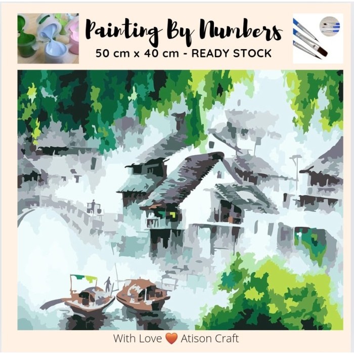 

best -PAINTING BY NUMBER DIY OIL PAINT 04 - random