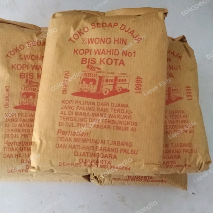 

[PROMO] kopi cap bis kota (robusta) 250 gr bubuk halus
