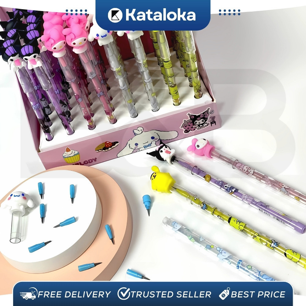 

Grosir 48Pcs Pensil Lantu Susunpensil Susun Kteensil Cabutlantu 1 Box Besar Kter