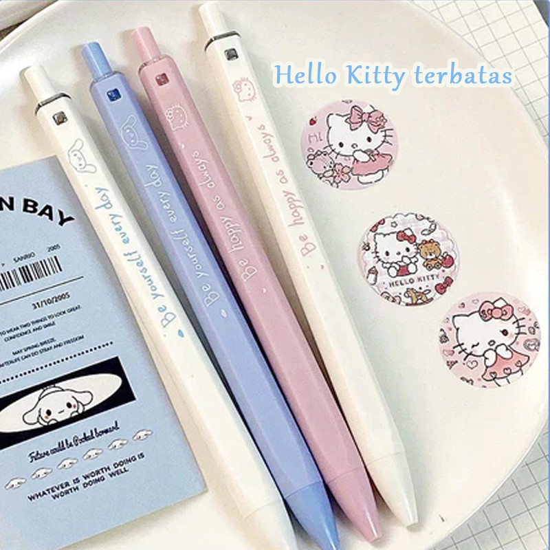 

Pulpen gel Sanrio/pulpen pelajar/pulpen Sanrio/pulpen gel yang dapat ditarik/pulpen gel