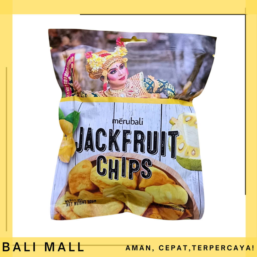 

Jackfruit Chips Merubali Keripik Buah Nangka Vegan Oleh Oleh Bali