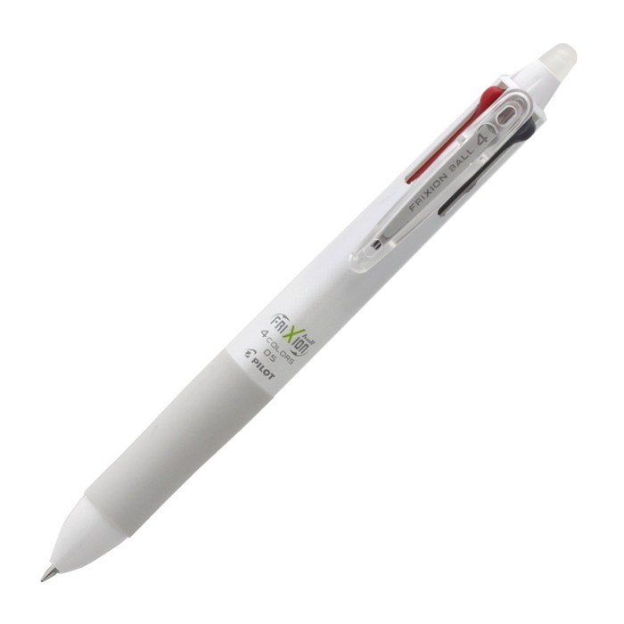 

[Promo]New Arrival Pulpen Frixion 4 in 1 / Pilot Frixion 4 warna Bisa Dihapus LKFB-80EF - White 4IN1
