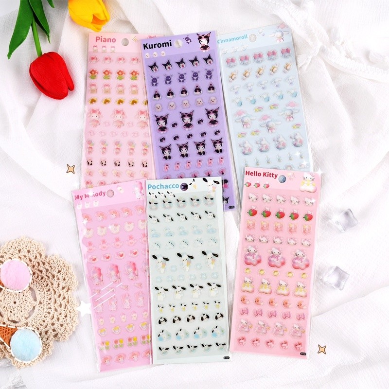 

Stiker Galici Sanrio - 3D Stiker Hello Kitty My Melody Cinnamoroll - StickerLucuMurah[thehanscorner]