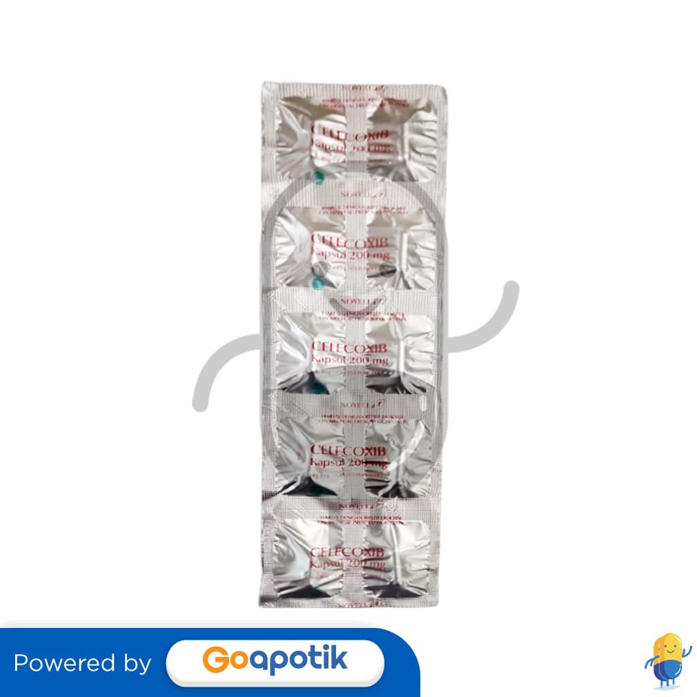 Celecoxib Novell 200 Mg Strip 10 Kapsul