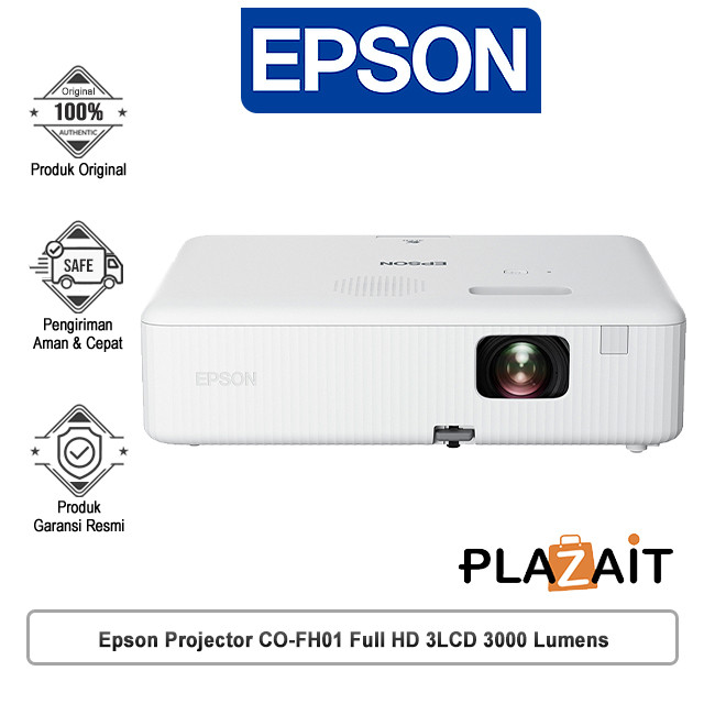 Epson Projector CO-FH01 COFH01 Full HD 3LCD 3000 Lumens