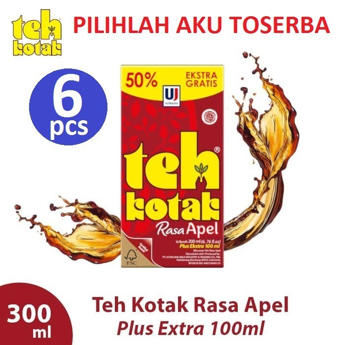 

TEH KOTAK ULTRA RASA APEL 300 ml ( HARGA PAKET ISI 6 )