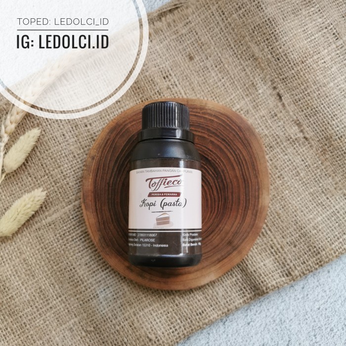 

TOFFIECO PERISA PERASA MAKANAN PASTA 100 GR VANILLA COKLAT PANDAN DLL - Pandan