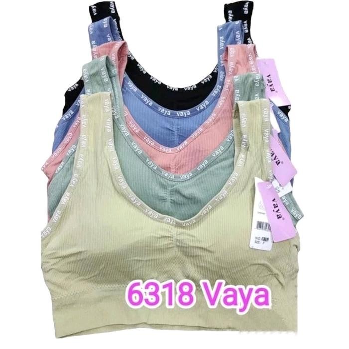 Vaya art 999/2046/6318 bra vaya /top bra nyaman di pakai - vayaBra 6318, All Size