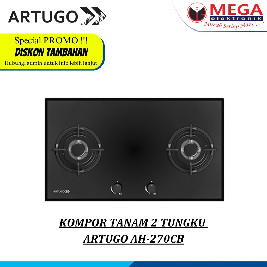 KOMPOR TANAM 2 TUNGKU  ARTUGO AH-270CB