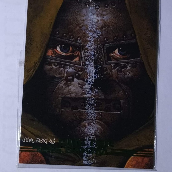 JK562 Kartu Marvel 1993 Masterpieces Doctor Doom Doomsday Avengers | RARE