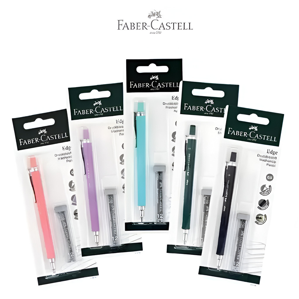 

Pensil Mekanik Faber Castell / Edge Mechanical Pencil 0.5 Pastel