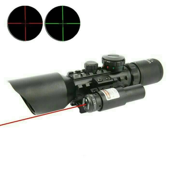Telescope + Laser M9 3-10x42