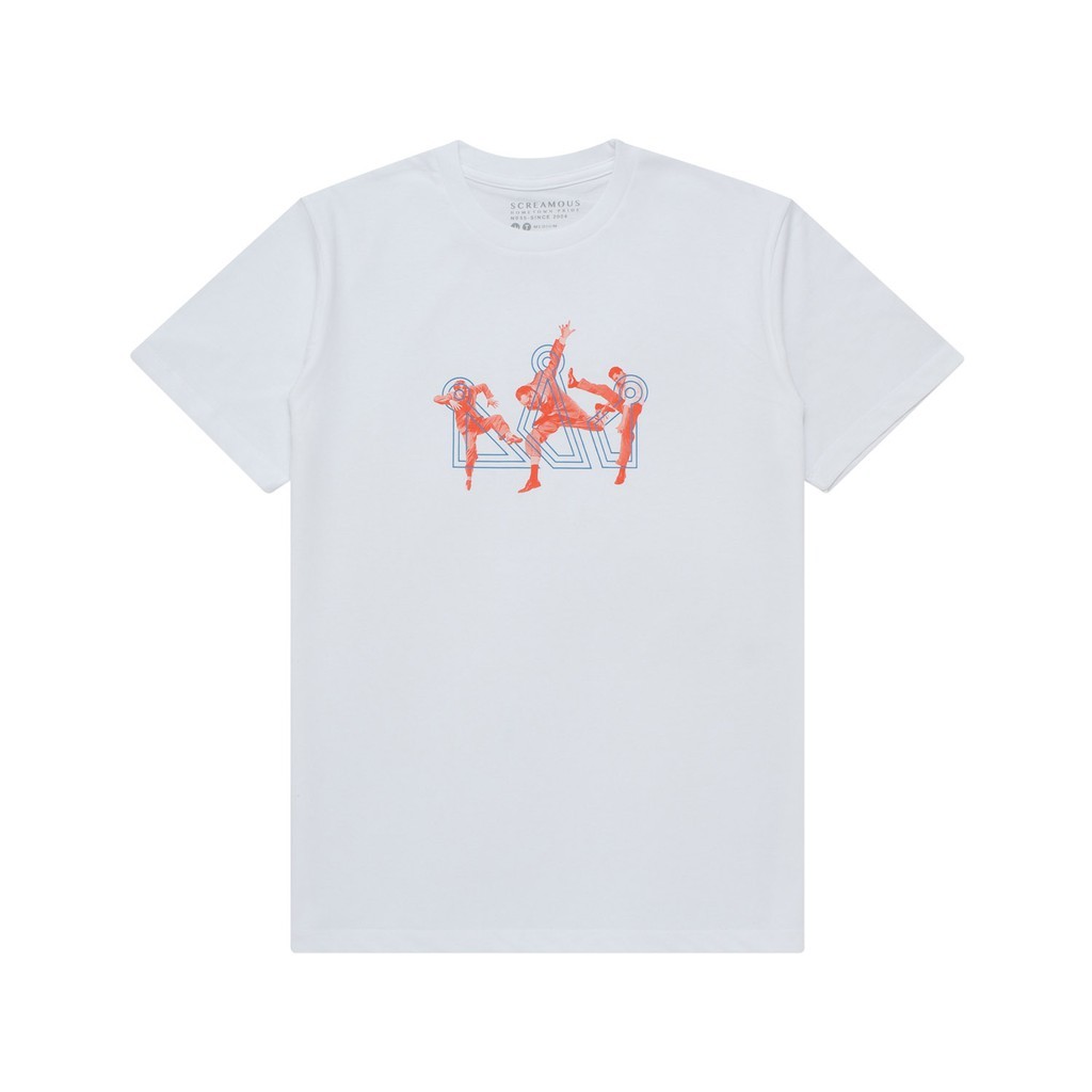 Screamous T-Shirt SCREAMOUS JUMP WHITE
