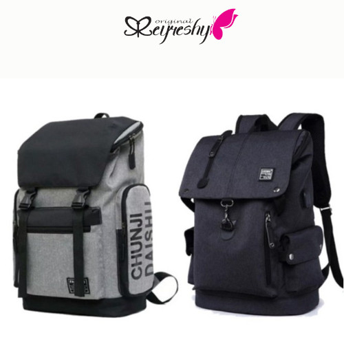 [PREMIUM ORIGINAL] RR CHUNJI VS BOMBER - Tas Ransel Backpack Wanita Pria