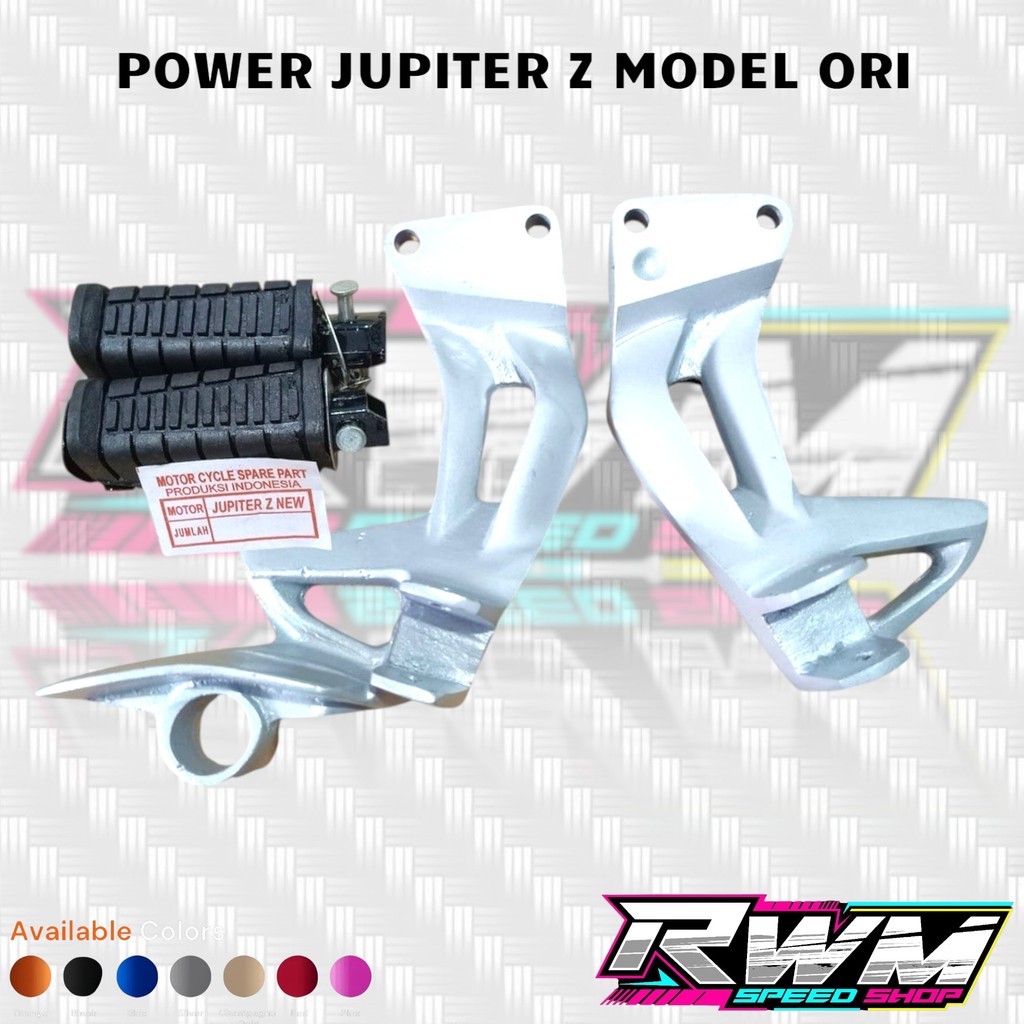 POWER FOOTSTEP POSTEP BOSTEP BELAKANG JUPITER Z SET KARET