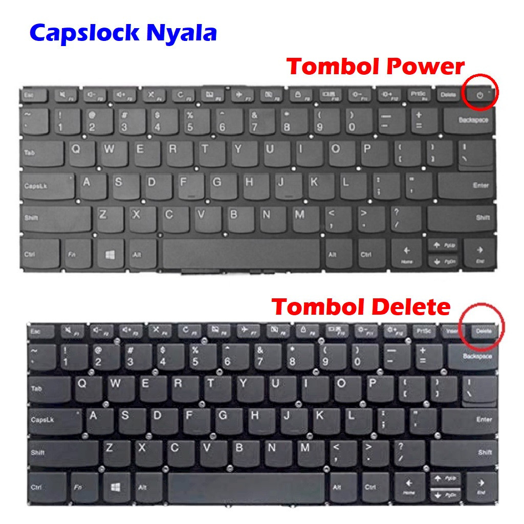 KEYBOARD LAPTOP LENOVO IDEAPAD S145-14API S145-14AST S145-14IGM S145-14IIL S145-14IKB S145-14IWL 320